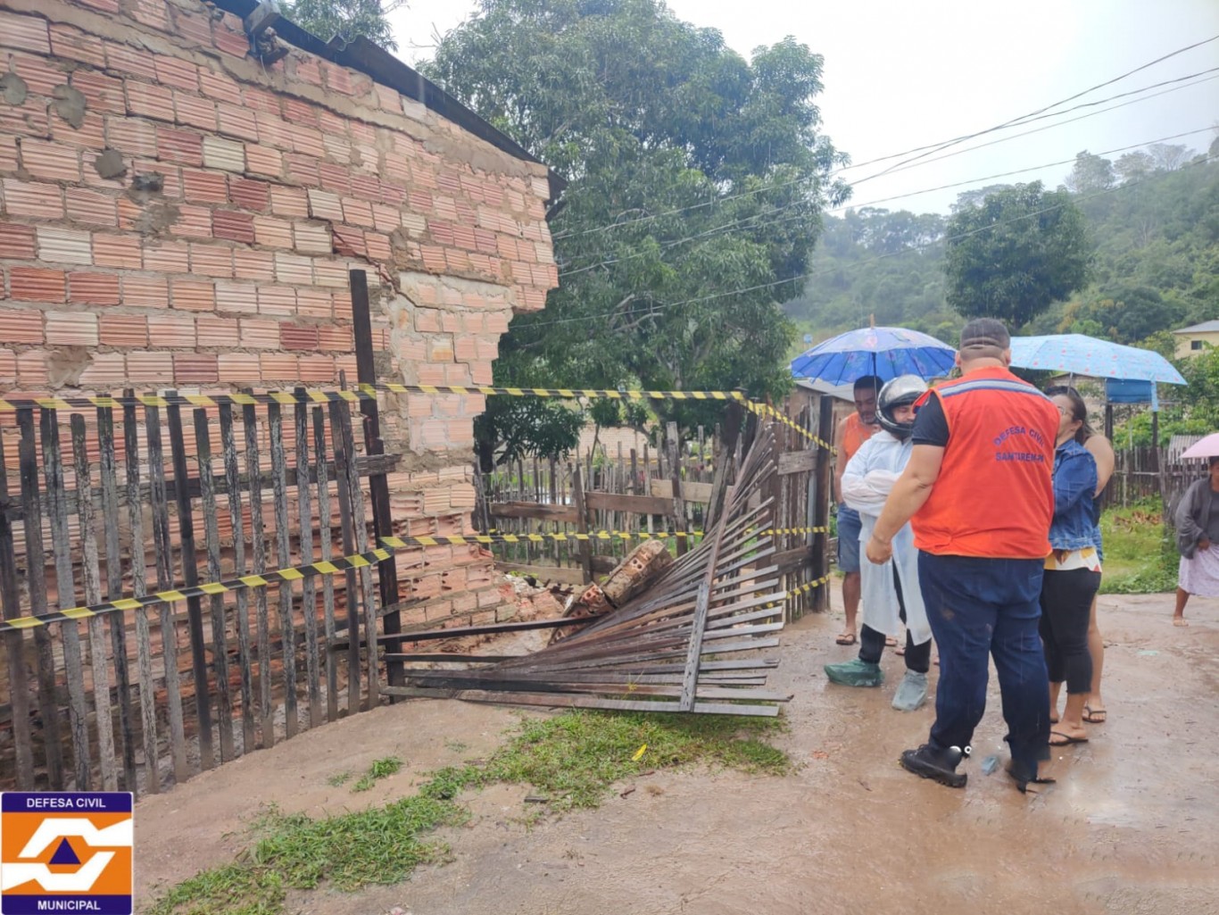 Defesa Civil monitorou áreas de risco e realizou atendimentos durante as chuvas