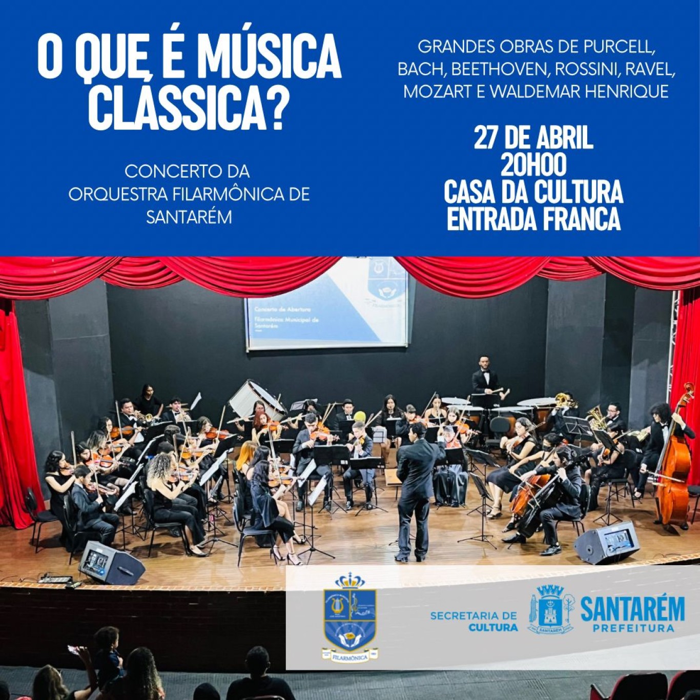 Orquestra Filarmônica de Santarém convida o público a conhecer a música clássica