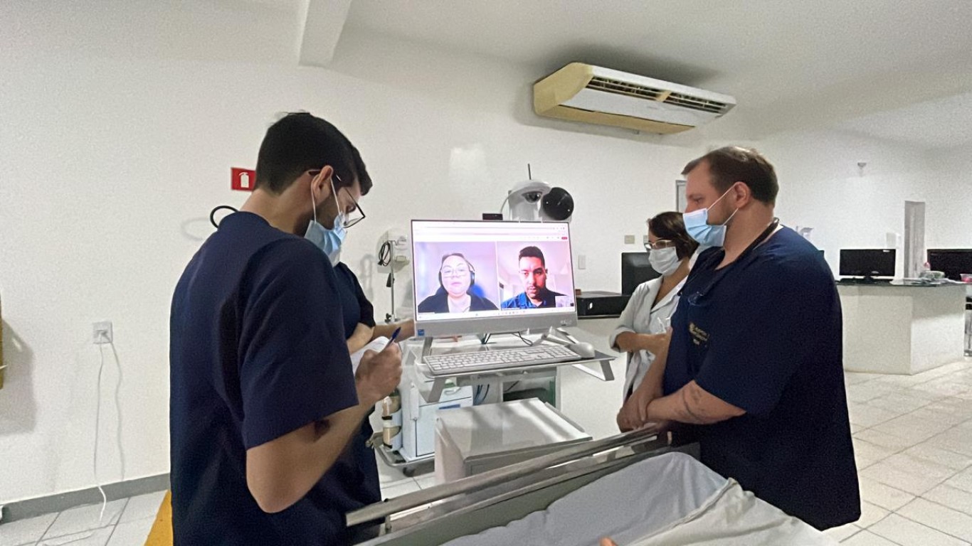 HMS inicia participação em projeto de telemedicina em UTI com o Hospital Albert Einstein