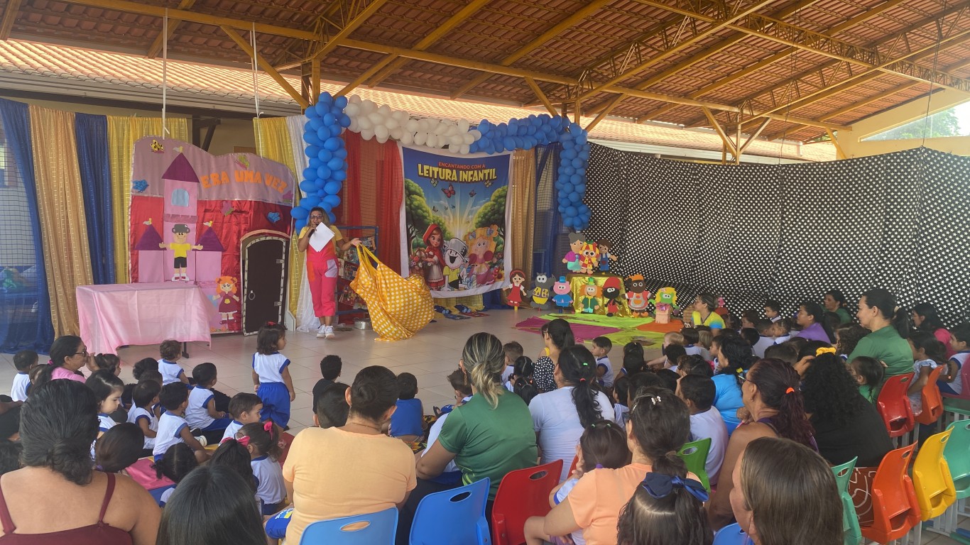 CEMEI Raimundo Barbosa Pacheco promove projeto de incentivo à literatura infantil