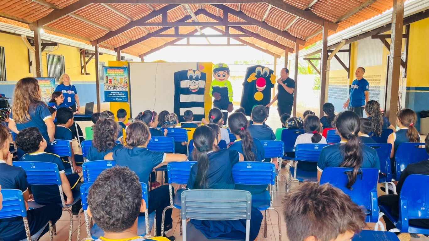Imagem de SMT e DETRAN-PA promovem palestra na comunidade São Jorge e reforçam segurança no trânsito nas escolas