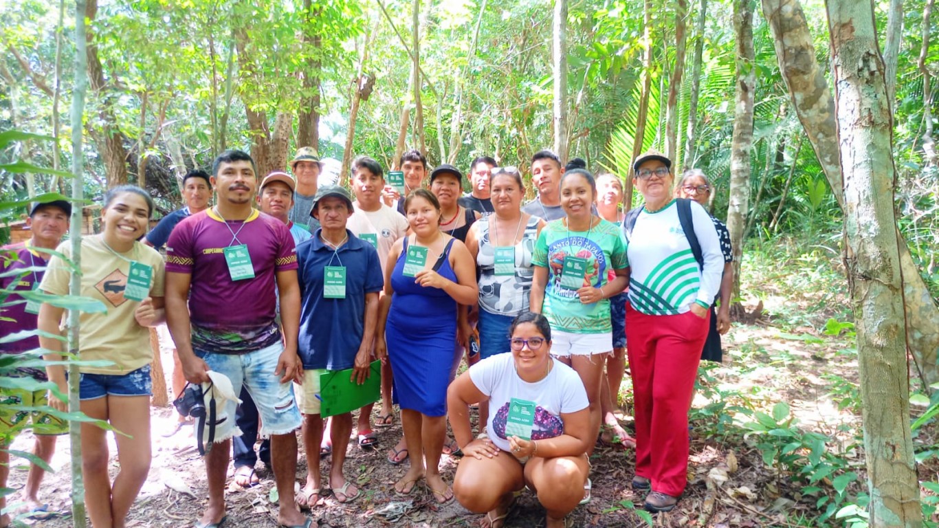 Imagem de Moradores de São Marcos, no Rio Arapiuns, participam de capacitações em Turismo Rural e Manipulação de Alimentos