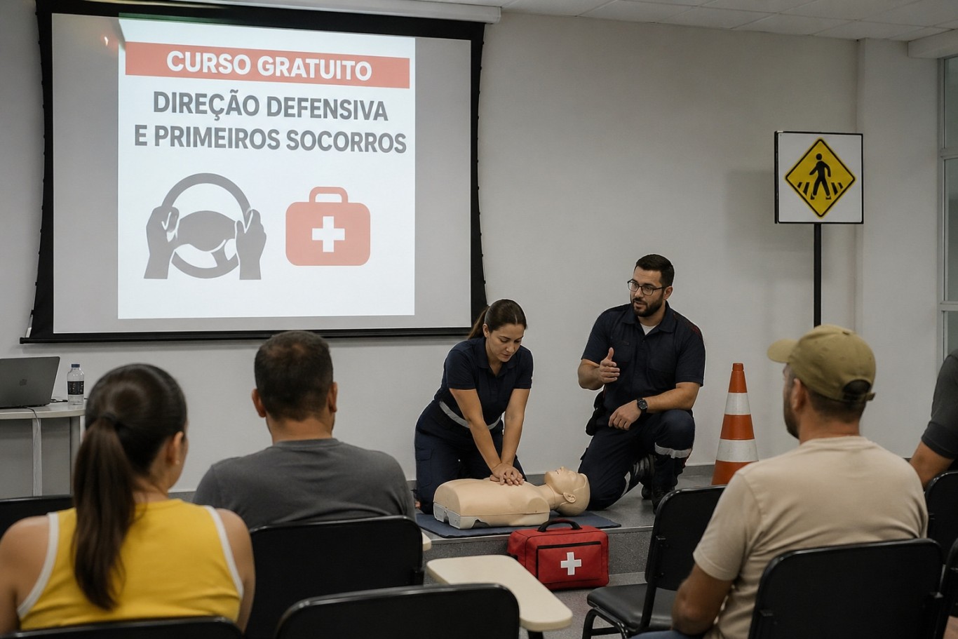 Imagem de Prefeitura abre inscrições para curso gratuito de direção defensiva e primeiros socorros em Santarém