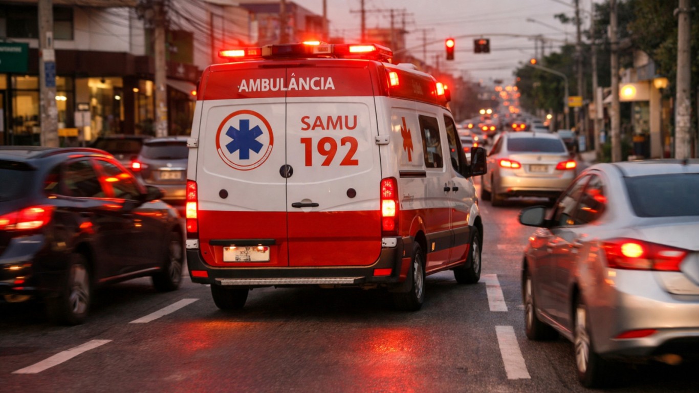 Imagem de Prefeitura alerta para obrigação de dar passagem a ambulâncias em emergência no trânsito