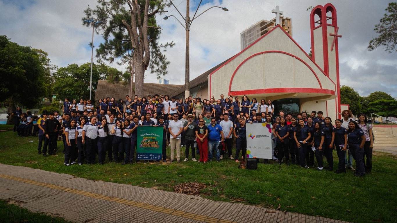 Praça Barão de Santarém recebe primeira ação do Seminário “Cultura é Muita Onda”