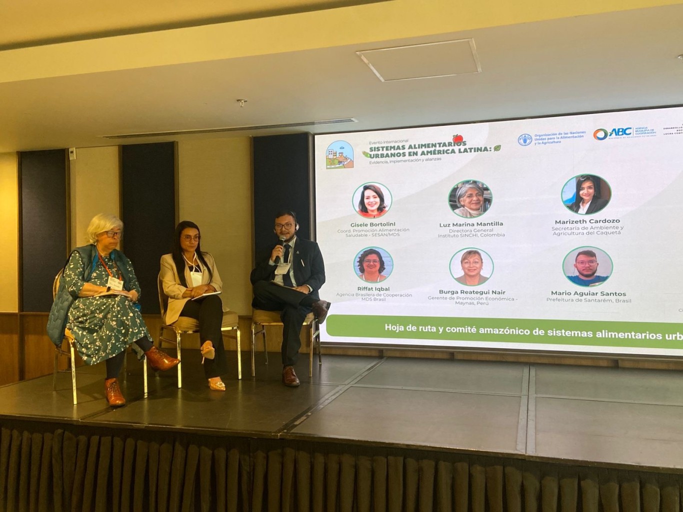 Santarém fortalece protagonismo amazônico em agenda internacional sobre sistemas alimentares urbanos na Colômbia