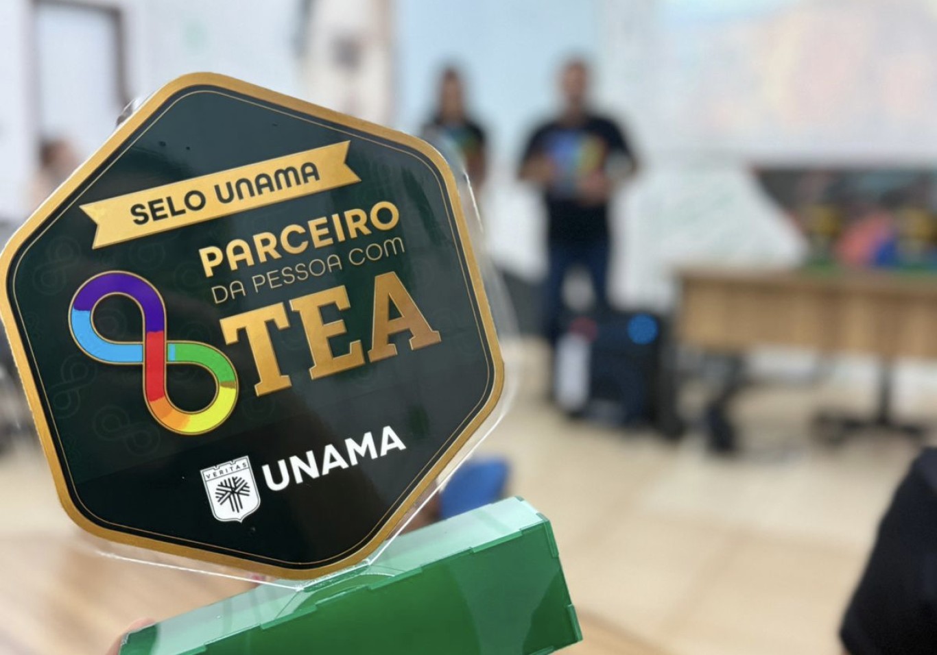 Imagem de CAPSi Santarém recebe Selo de Parceiro da Pessoa com TEA por excelência no cuidado em saúde mental