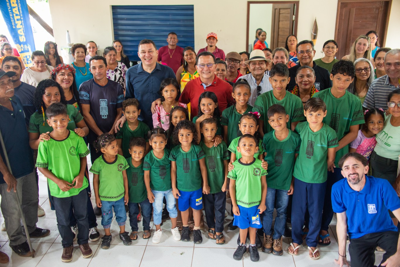 Aldeia São Pedro do Palhão celebra a inauguração da Escola Germano Mori Apiaká