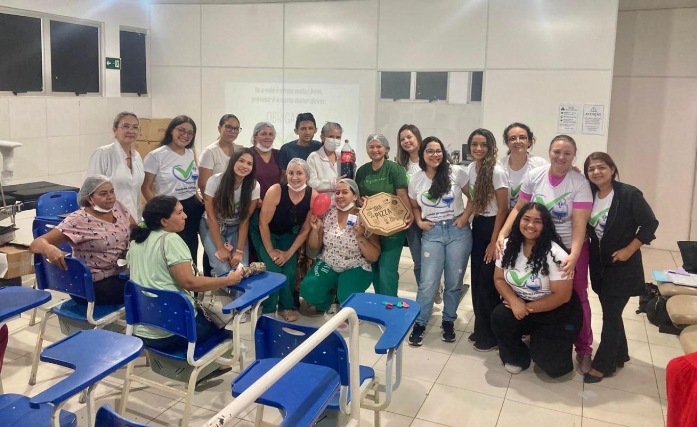 Imagem de Profissionais de saúde do HMS participam de treinamento voltado à prevenção de infecções do trato urinário