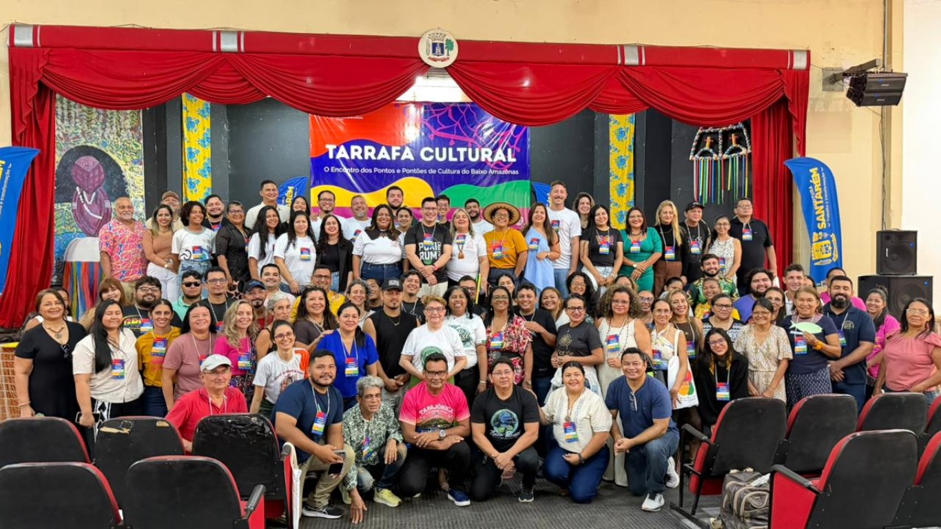 Debate sobre Cultura e Justiça Climática marca abertura do Tarrafa Cultural: Encontro de Pontos e Pontões do Baixo Amazonas