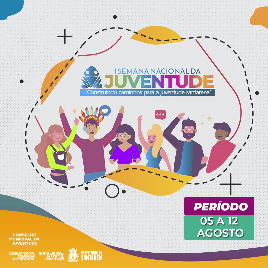 Prefeitura de Santarém e Comjuven realizam Semana Nacional da Juventude