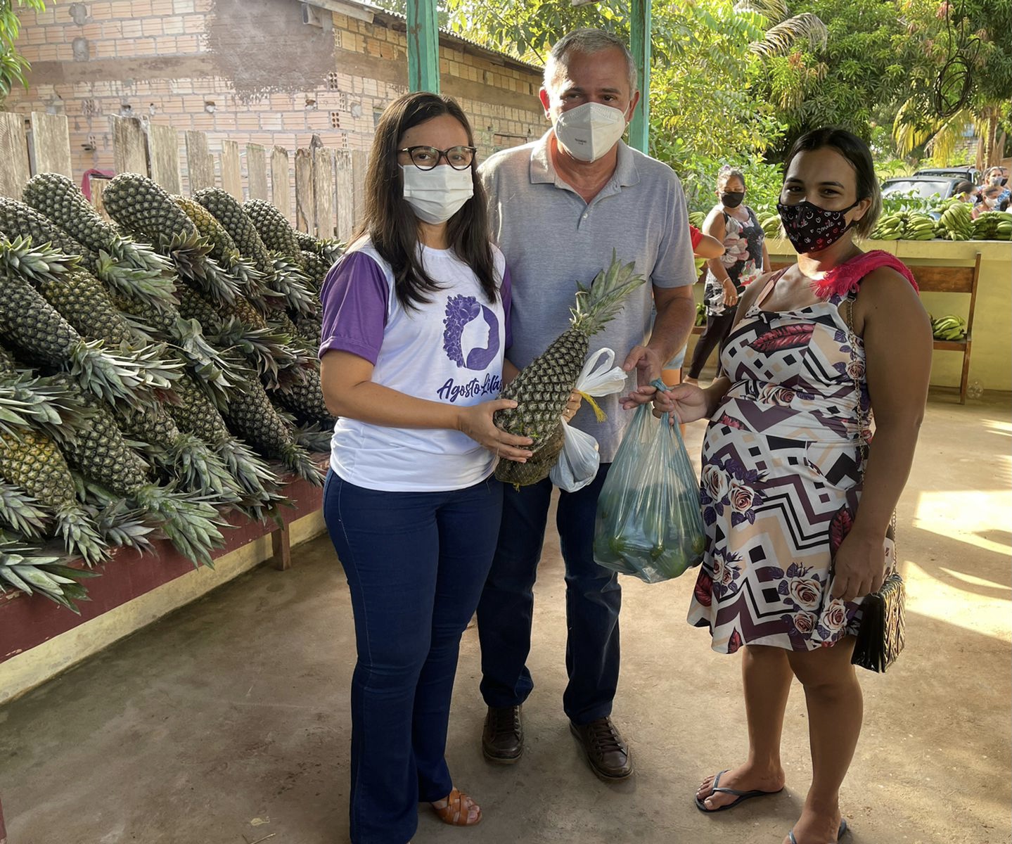 Mais de 300 famílias dos bairros Vigia e Matinha são beneficiadas com Programa de Aquisição de Alimentos