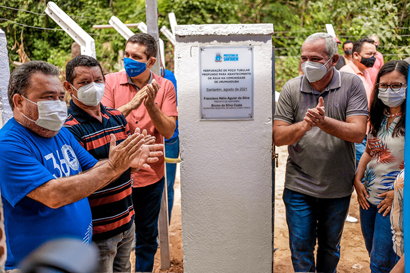 Prefeitura entrega poço profundo e beneficia 125 famílias com água potável no Urumanduba