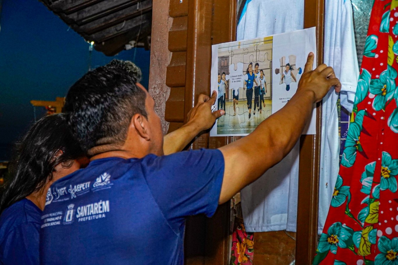 Prefeitura de Santarém realiza ação noturna para identificar crianças e adolescentes em situação de trabalho infantil 