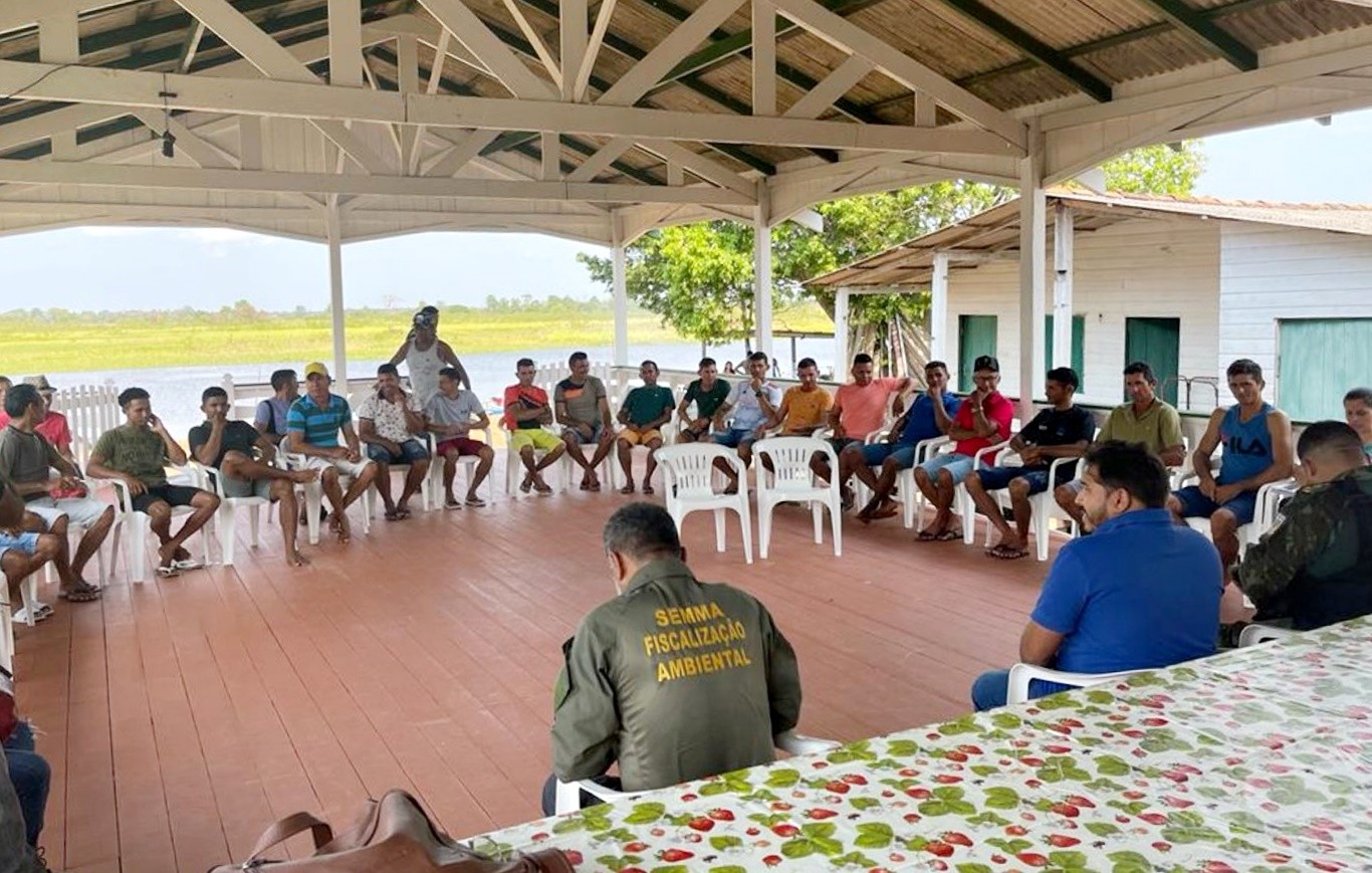  Prefeitura de Santarém e órgãos ambientais alinham estratégias para coibir pesca predatória na Ilha de São Miguel