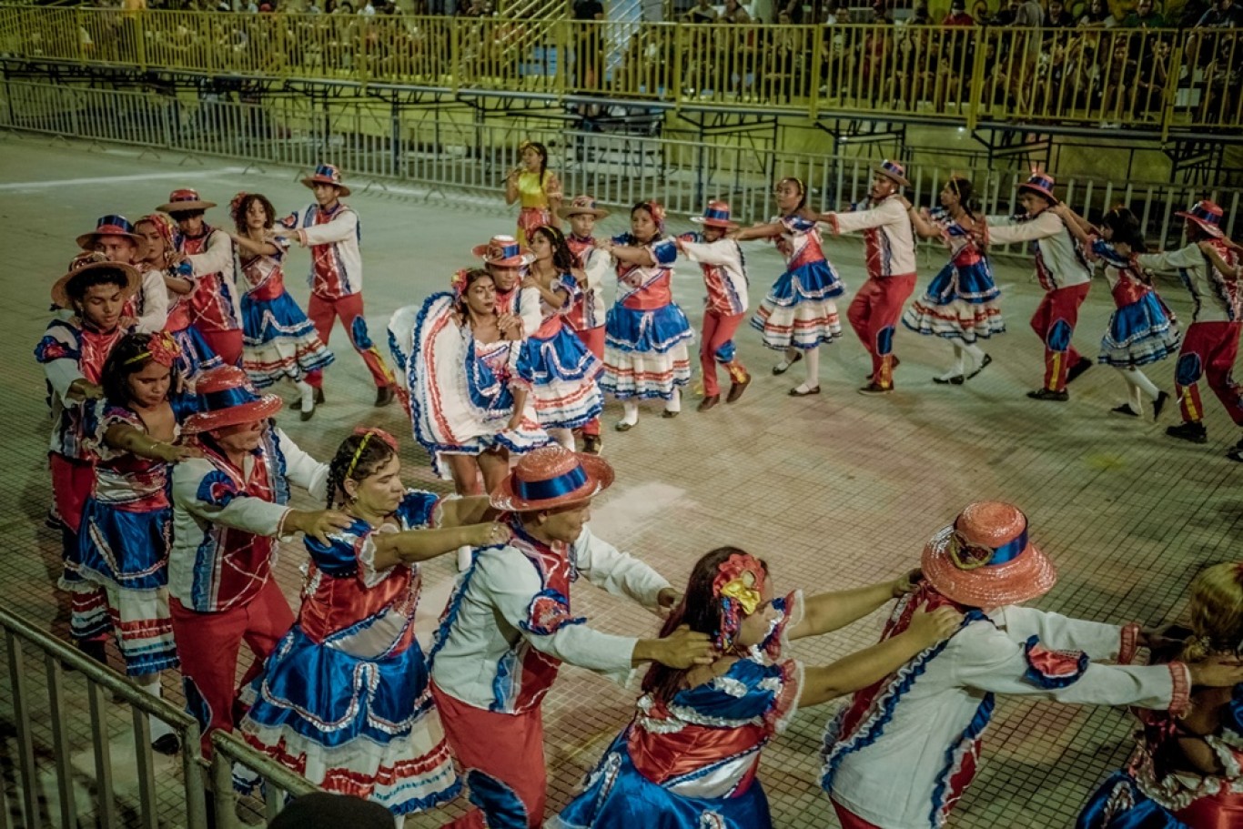 Quadrilhas Tradicionais abrem 1ª noite do 46º Festival Folclórico de Santarém 