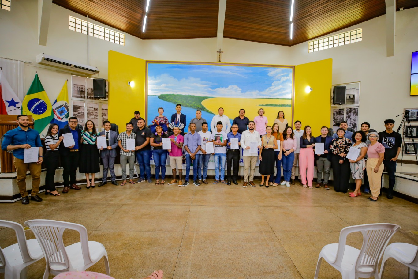 Cerimônia marca posse de membros do Comjuven e abre a programação da Semana da Juventude