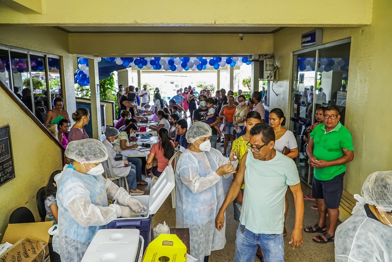 Semsa encerra vacinação aos sábados no hall da Prefeitura