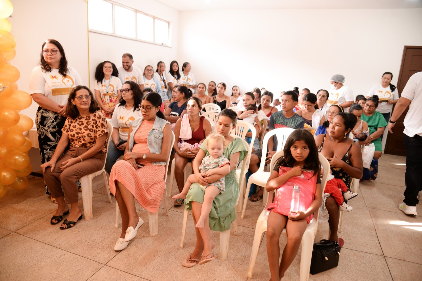 Agosto Dourado começa em Santarém reforçando a importância da amamentação e das redes de apoio