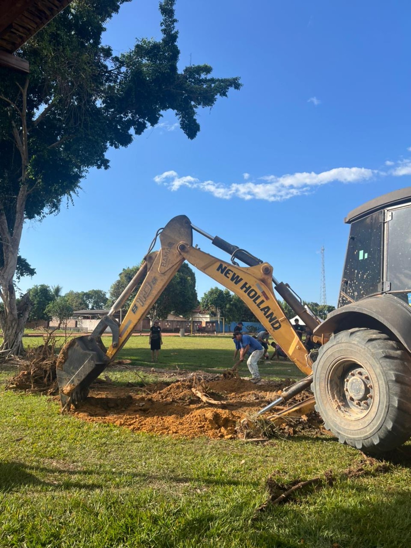 Imagem de Comunidade de Boa Esperança recebe serviços de infraestrutura