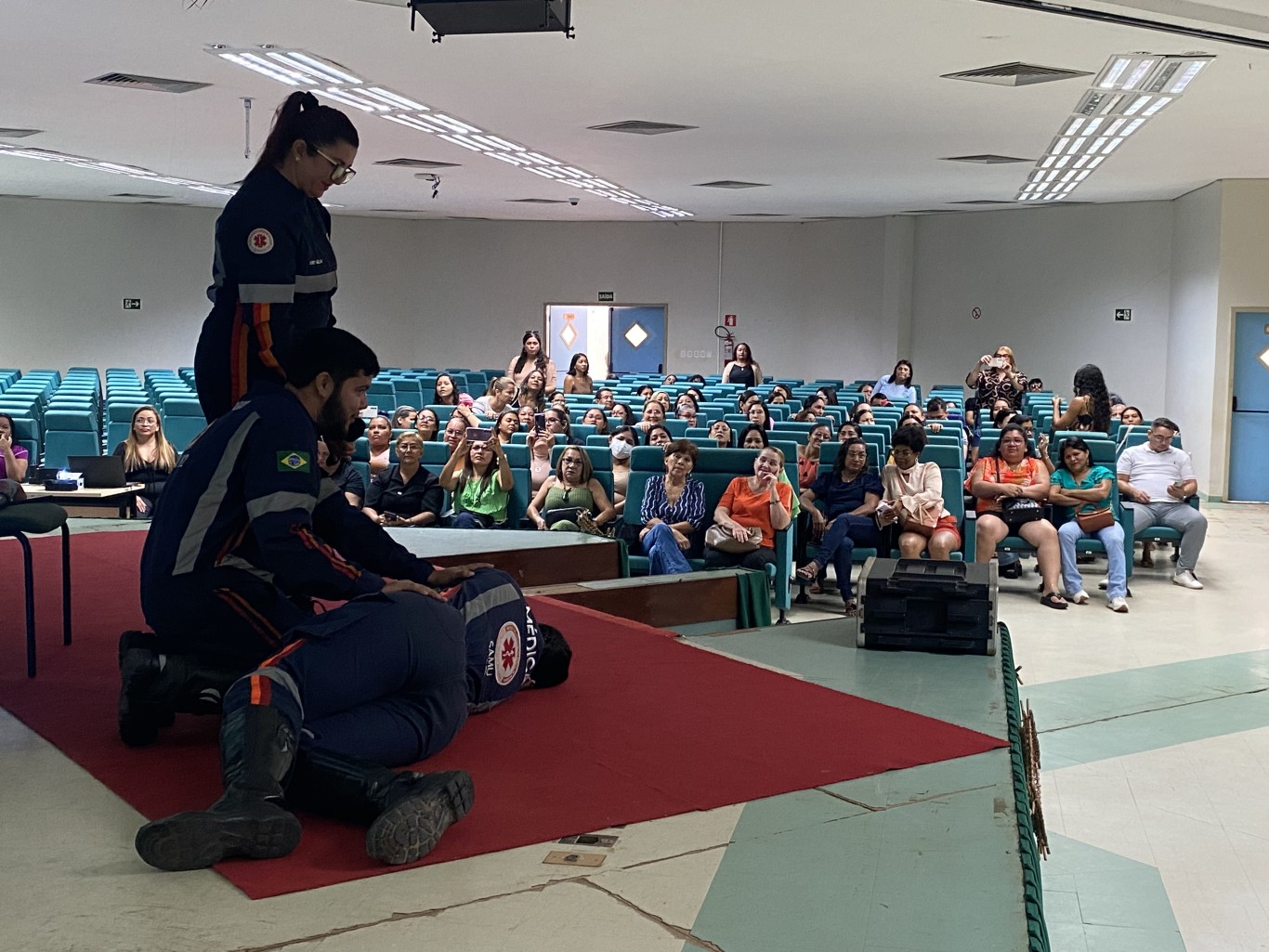 Educadores infantis participam do 2° dia de treinamento da Lei Lucas