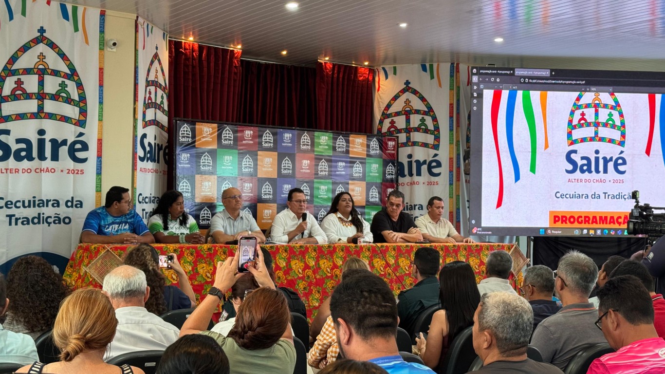 Prefeitura de Santarém divulga programação oficial do Sairé 2025