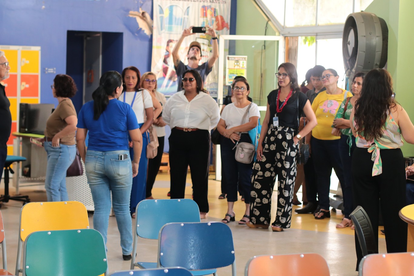 Biblioteca Municipal Paulo Rodrigues dos Santos recebe visita técnica do Ministério da Cultura e Fundação Cultural do Pará
