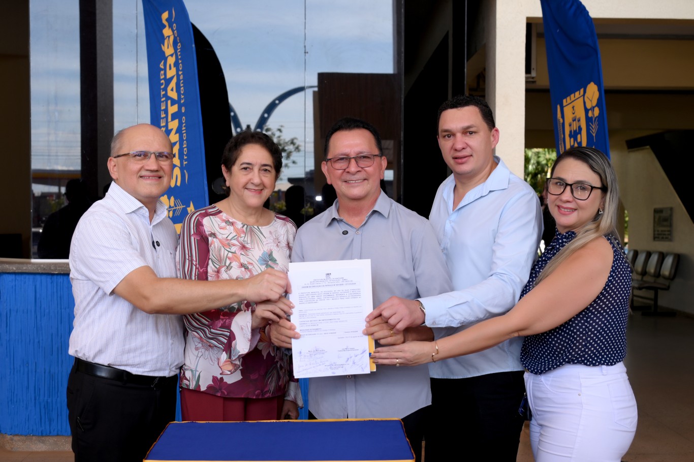 Imagem de Prefeito assina ordem de serviço para construção de escola e creche no bairro Juá