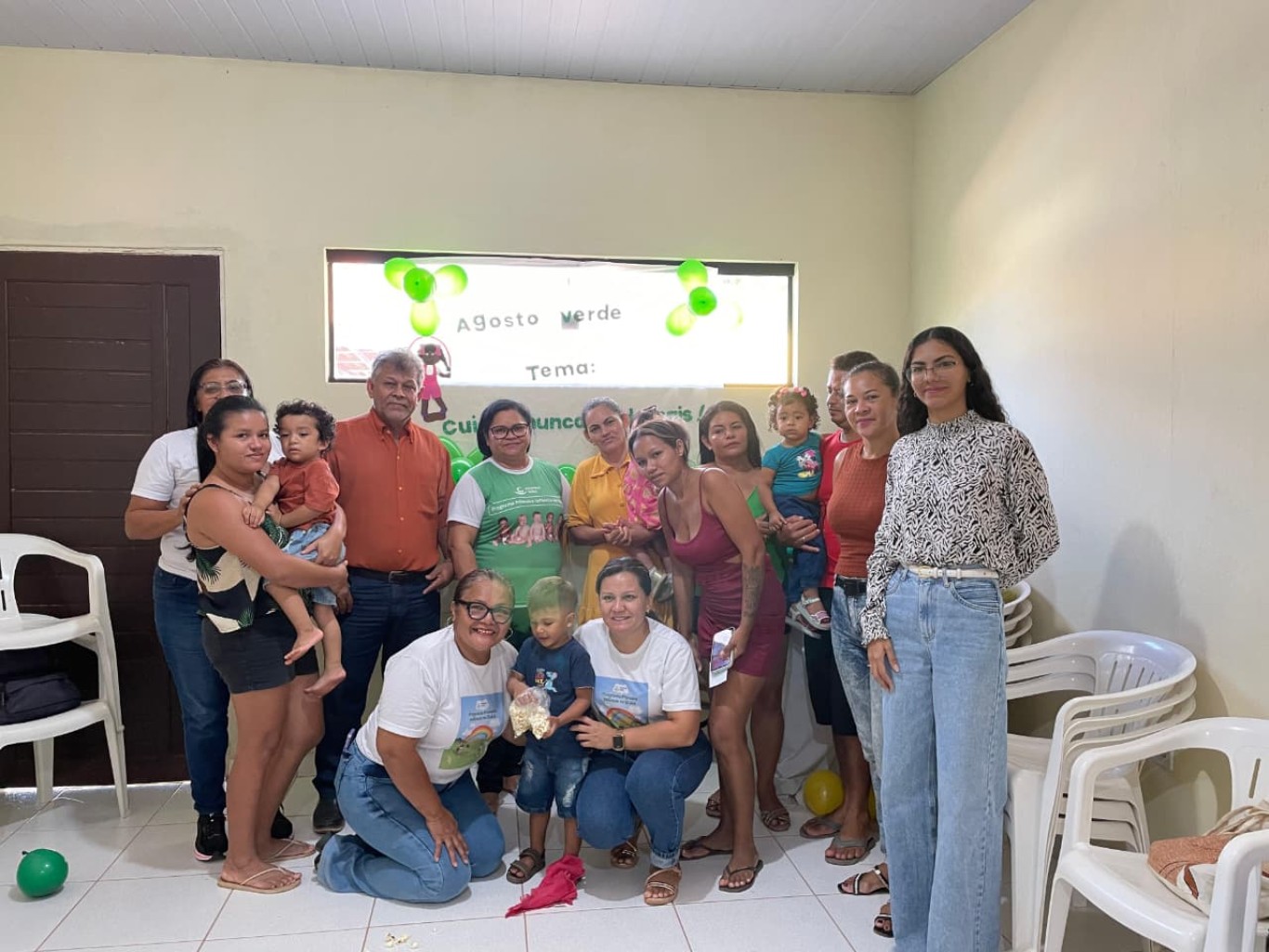 Agosto Verde reforça cuidados com a primeira infância em Santarém