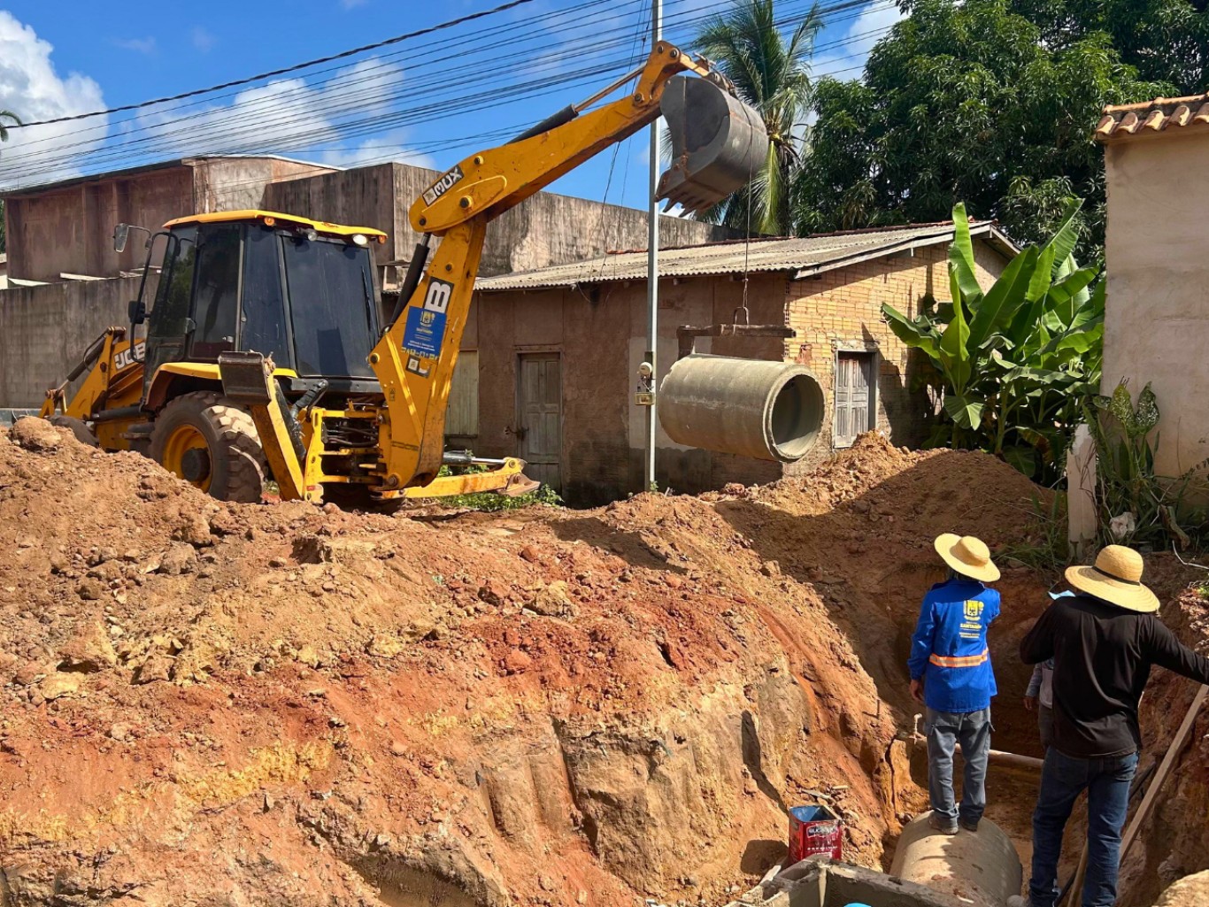 Imagem de Obras de drenagem avançam e fortalecem infraestrutura urbana em Santarém