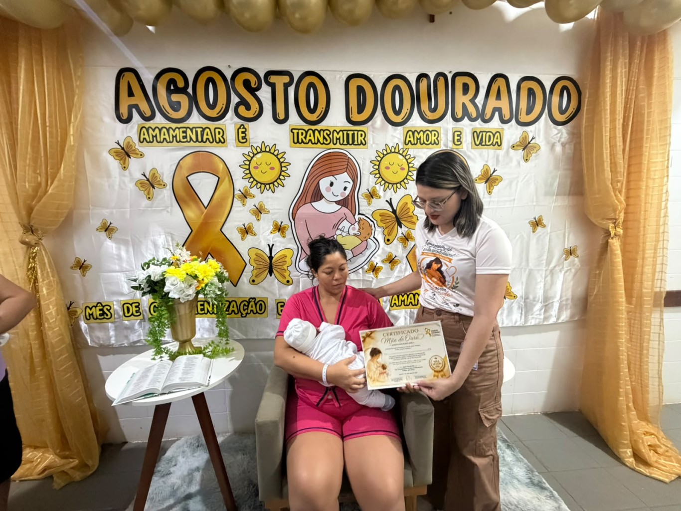 HMS abre programação do Agosto Dourado de incentivo ao aleitamento materno 