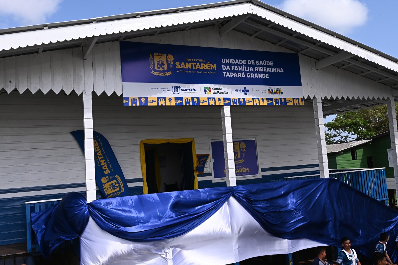 Imagem da notícia: Unidade de Saúde de Tapará Grande amplia atendimento e beneficia cerca de 4 mil moradores de 12 comunidades ribeirinhas