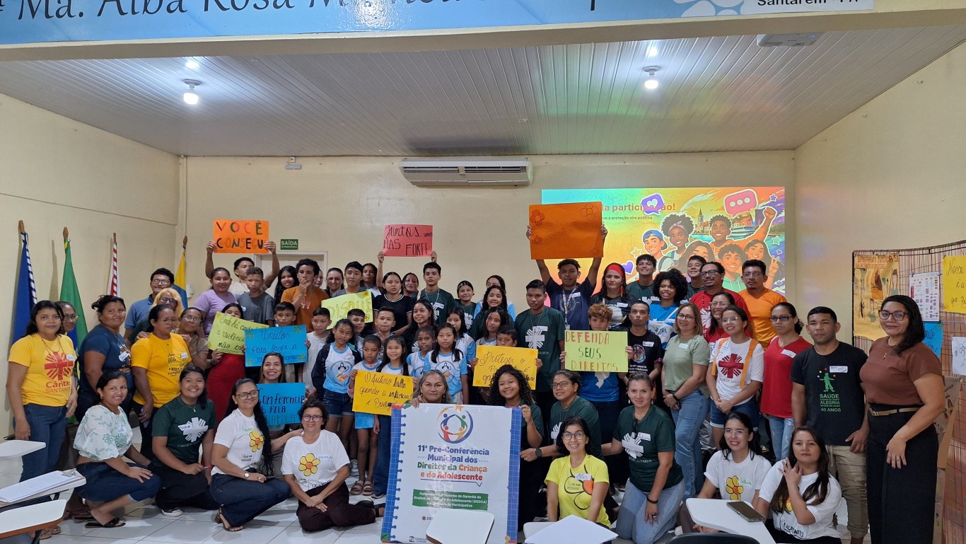 Pré-Conferências fortalecem o Sistema de Garantia de Direitos da Criança e do Adolescente em Santarém