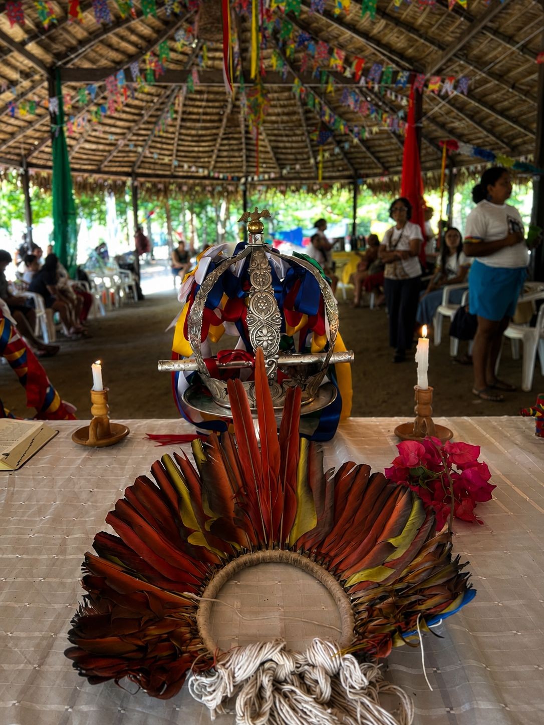 Imagem da notícia: Primeiro Retiro Espiritual do Sairé fortalece a conexão entre fé e território em Alter do Chão