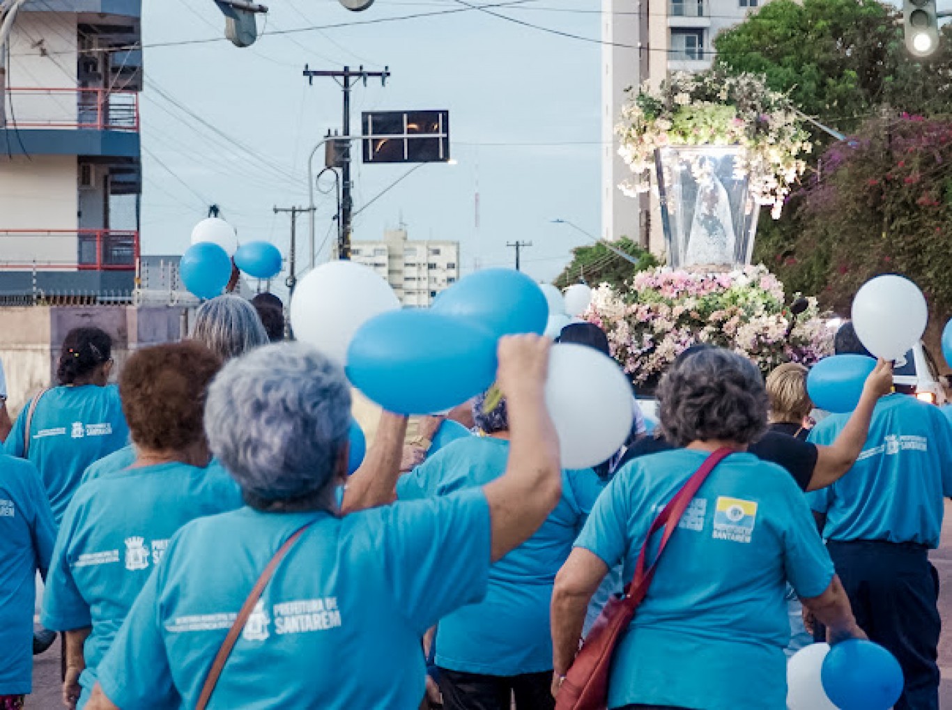 Idosos da Assistência Social homenageiam N. Sra. da Conceição na Romaria da 3ª idade