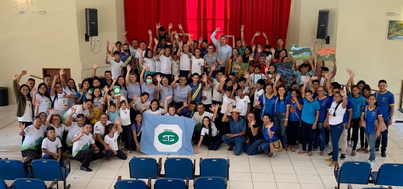 I Gincana da Integração Resex Tapajós-Arapiuns debate temática ambiental com noventa alunos de escolas da reserva 