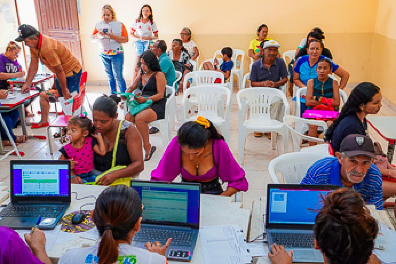 Moradores da Comunidade de São Brás são beneficiados com serviços gratuitos do PPBC