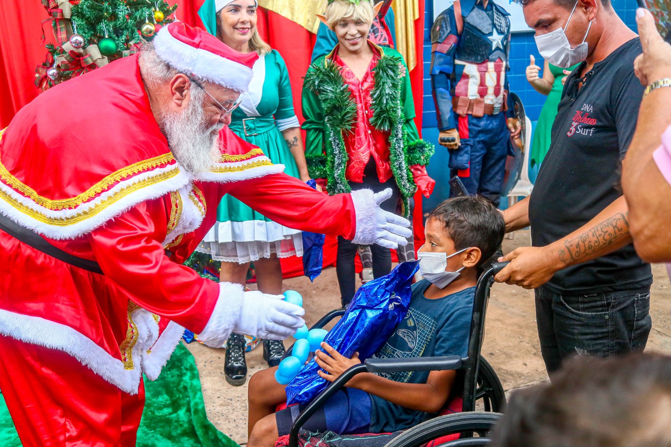 Com o tema ‘Natal de amor e esperança’, HMS e UPA realizam ação especial para pacientes 