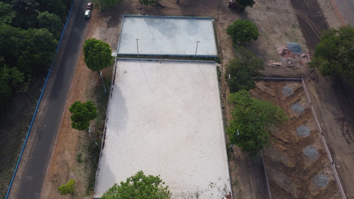 Complexo está com 40% das obras concluídas. Foto: Ascom Seminfra.