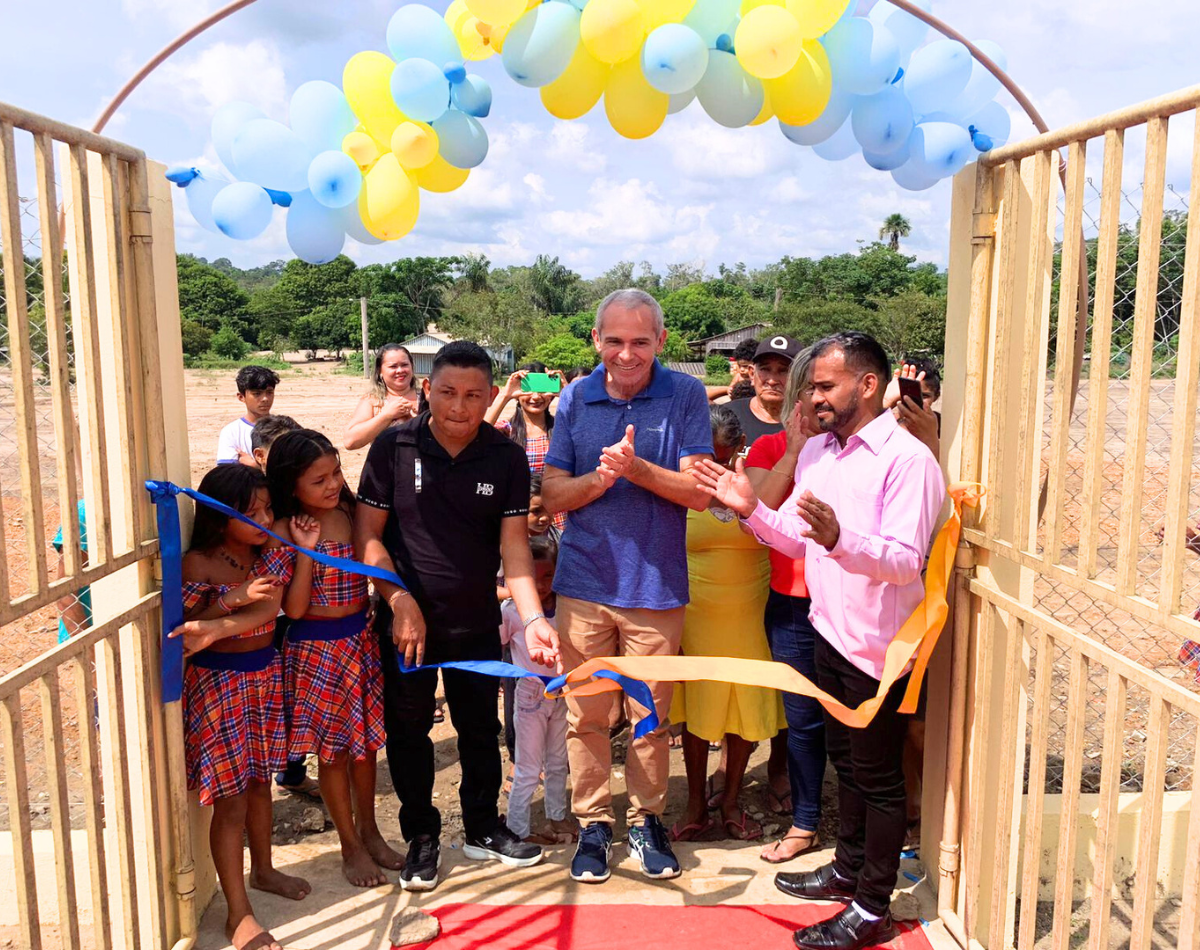 Entrega das novas instalações da Escola Cìcero Feitosa. Foto: Ascom Semed.