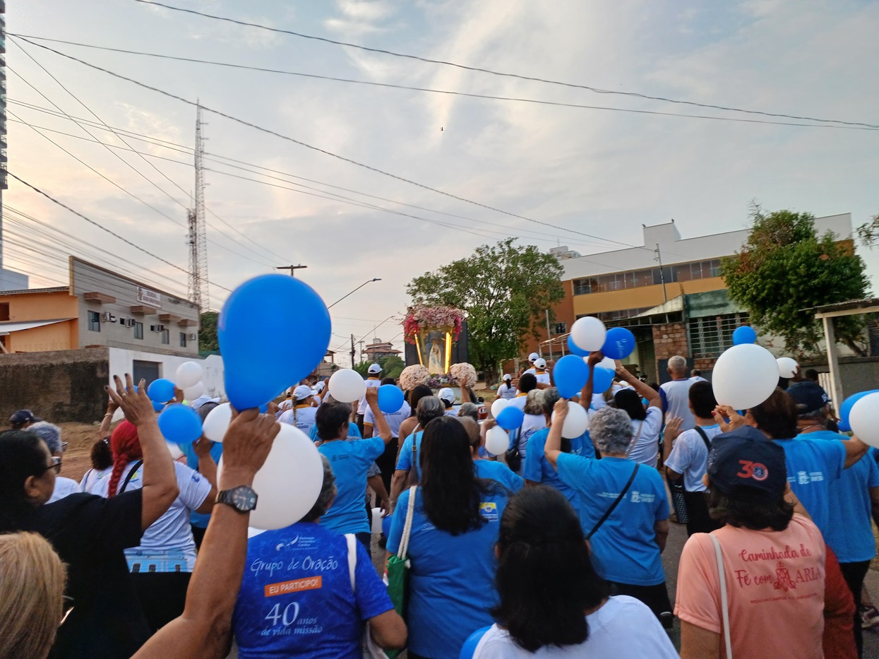 Caminhada saiu do CCI. Foto: Ascom/Semtras.