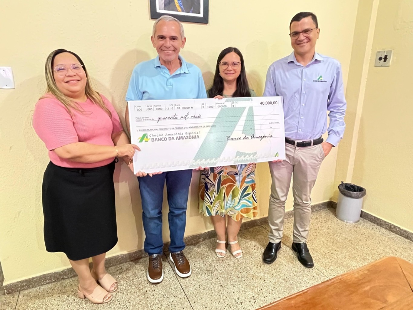 Conselhos Municipais da Criança e do Adolescente e da Pessoa Idosa recebem recursos do Banco da Amazônia