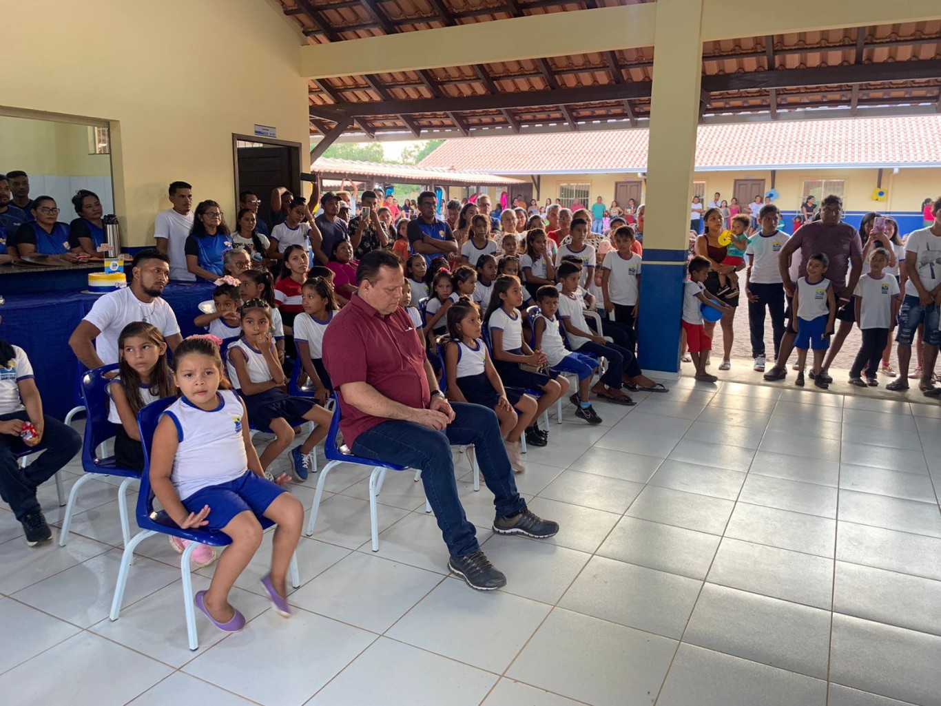 Escola Lírio dos Vales, no Lago Grande, é reformada, ampliada e entregue pela prefeitura