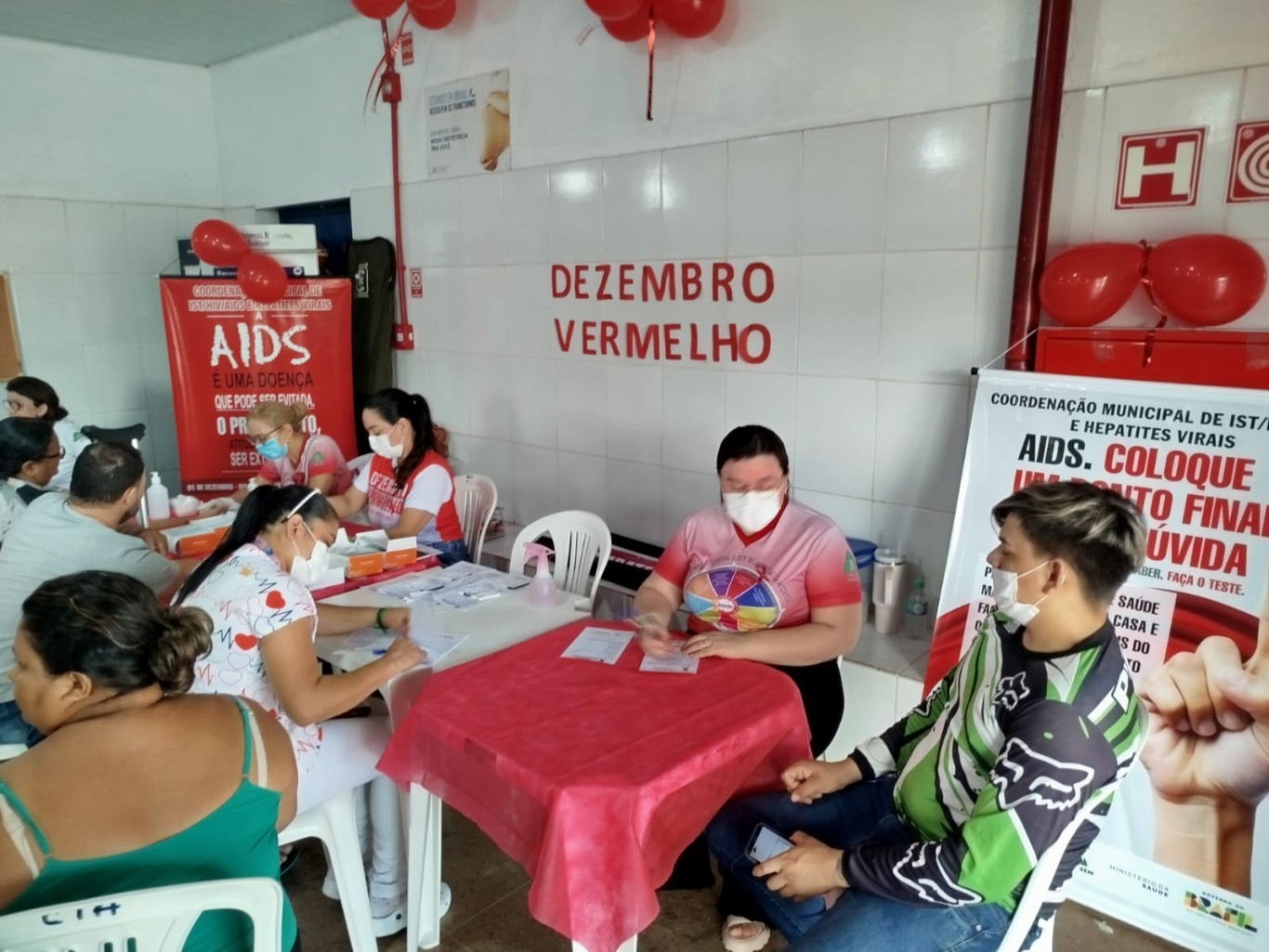 Dezembro Vermelho: CTA/SAE desenvolve programação com ações de prevenção, testagem e mobilização em Santarém