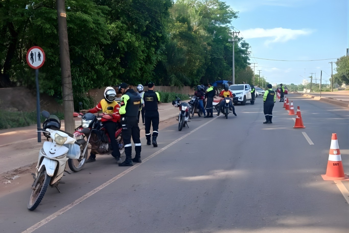 Imagem de SMT reforça orientações para uma condução mais segura de motocicletas em Santarém