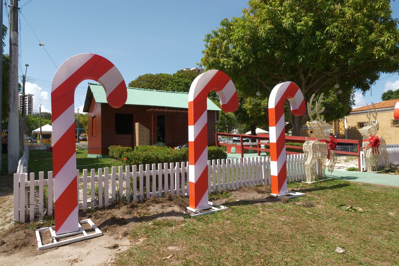 Prefeitura prepara tradicional Casinha do Papai Noel em Santarém