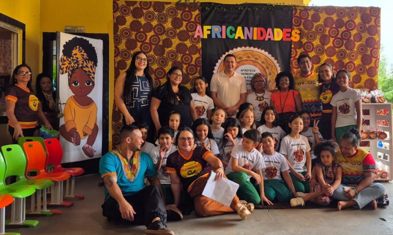CEMEI Antônia Corrêa e Sousa celebra o aniversário da Afroteca Sankofa e realiza a II Feira do Conhecimento
