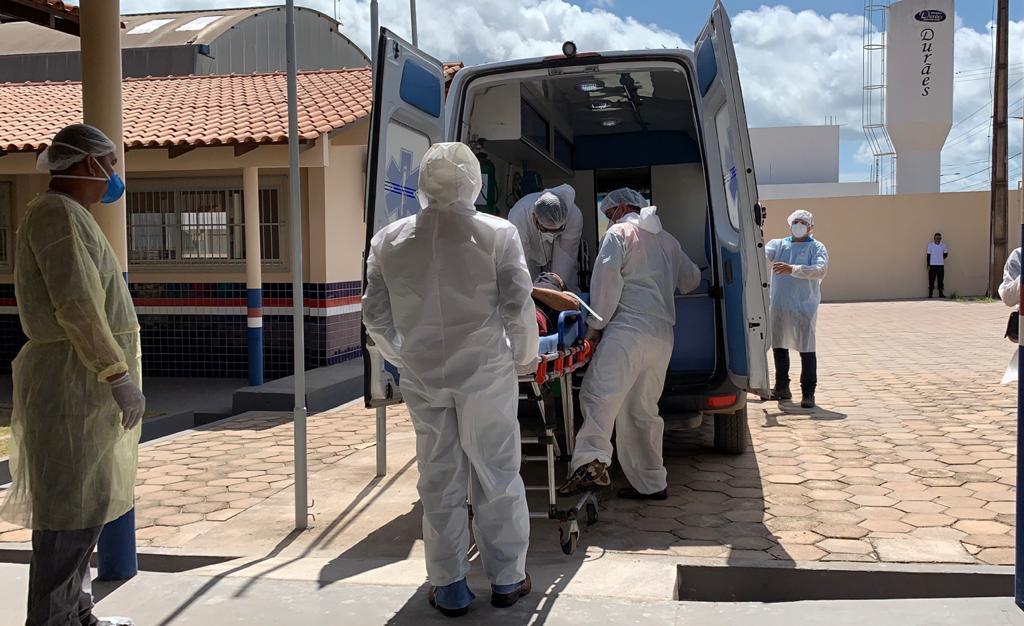 Hospital de Campanha de Santarém recebe os primeiros pacientes