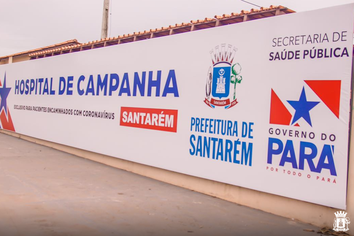 Prefeitura e Governo do Estado entregam Hospital de Campanha de Santarém