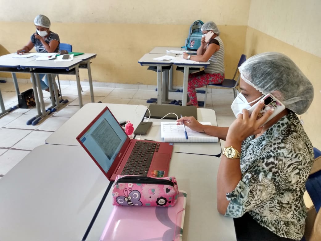 Central de Coordenação de Estratégias de Combate à Pandemia em Santarém é implantada na Escola Fluminense